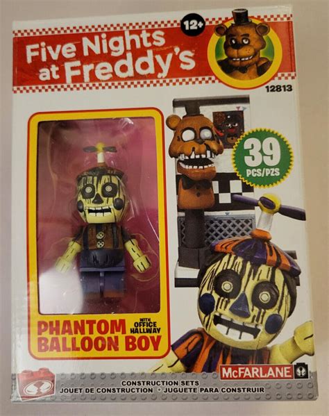 Five Nights at Freddy's Phantom Balloon Boy with Office Hallway Micro Set | #4650197288