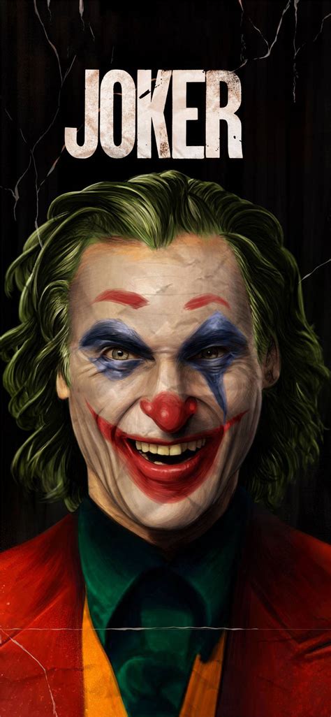 Download Joaquin Phoenix Laughing Joker 2019 Wallpaper | Wallpapers.com