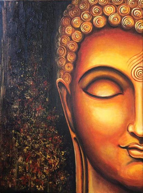 Pin by Good Human Corner! on ♣SACRED SILENCE♣ | Buddha painting canvas, Buddha art drawing ...