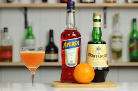 Adriatique Cocktail Recipe - Amaro Montenegro, Aperol and Orange Juice ...