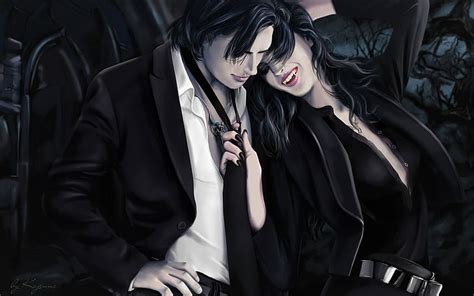 Anime Vampire Couples Wallpaper