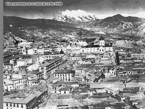 Fotos antiguas de La Paz (Bolivia)