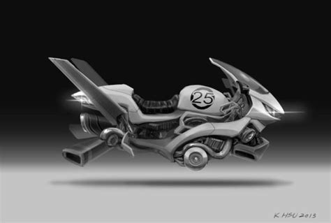 space hoverbike concept - Google Search Hover Car, Hover Bike, Futuristic Motorcycle, Futuristic ...