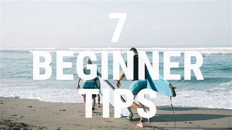 Surfing tips for beginners