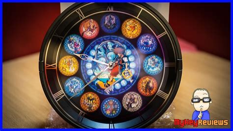 Kingdom Hearts Lighting Clock (Stained Glass Design) | Unboxing ...