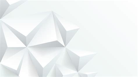 white background with triangles shadows effect | backgrounds powerpoint