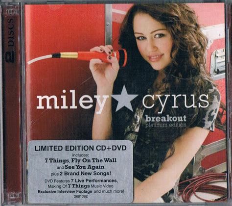 Miley Cyrus - Breakout (2008, CD) | Discogs