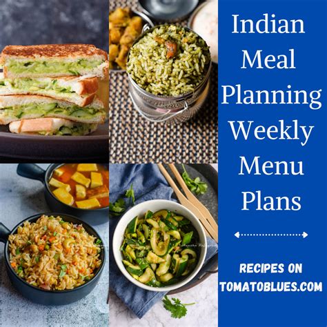 Indian Meal Plans-Vegetarian Meal Plan 1 - Tomato Blues