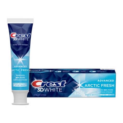 Crest 3D White Arctic Fresh Teeth Whitening Toothpaste, 2.7 oz - Fry’s ...