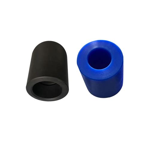 Flanged Plastic Bushing Plastic Bushing Flange Sleeve Pa6 Nylon Bushing ...