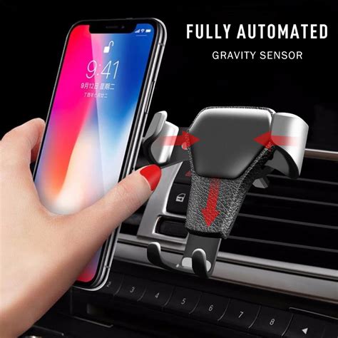 Car Phone Holder Universal Air Vent Mount Clip Cell Holder For Phone In Car No Magnetic Mobile ...