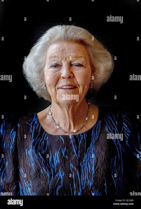 Princess Beatrix at the presentation of the Silver Carnations in the ...