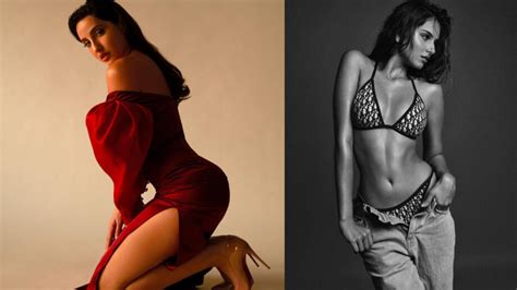 Uff Garmi: Nora Fatehi poses hot in a Red Bodycon, Tara Sutaria blows ...