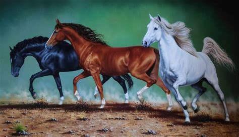 3 Horses Painting Meaning and Benefits