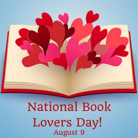 National Book Lovers Day - August 9 - mydentistsinfo