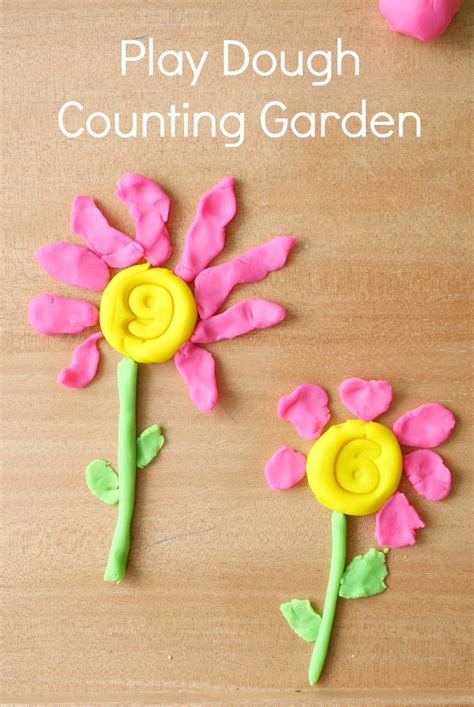 Play Dough Counting Garden - Fantastic Fun & Learning