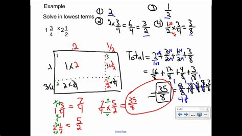 Multiplying Improper Fractions - YouTube