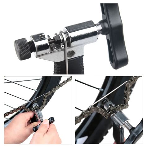 Oumers 2 in 1 Bike Chain Tool+Chain Checker, Universal Bicycle Chain Repair Tool/Bike Chain ...