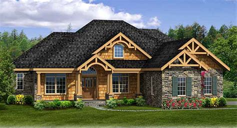 Rustic House Plan With Walkout Basement - 3883JA | Architectural Designs - House Plans