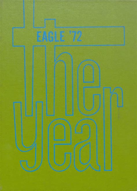 1972 yearbook from East Leyden High School from Franklin park, Illinois