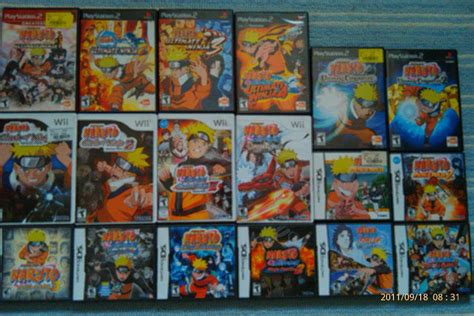 Naruto Games by Bluedragoncartoon on DeviantArt