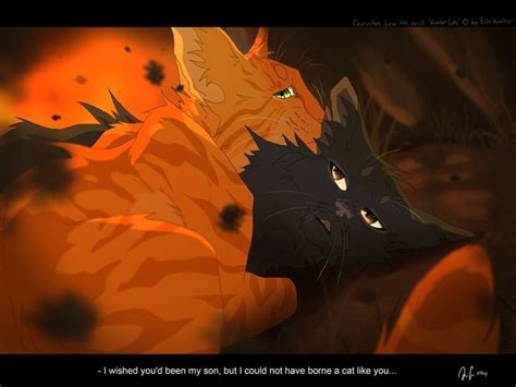 Yellowfang and fireheart | Warriors by Erin hunter | Pinterest