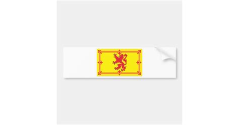 Scotland Flag Bumper Sticker | Zazzle