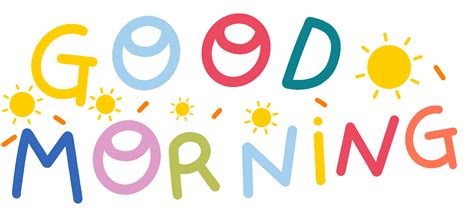 Good Morning Clipart Gif Png Vector Psd And Clipart W - vrogue.co