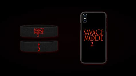 SAVAGE MODE II MERCHANDISE - Lettergram - We Are Progressive Design