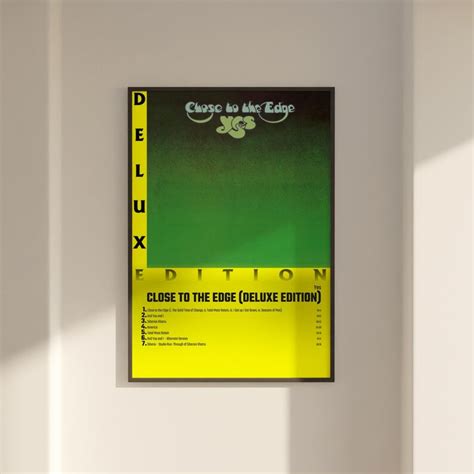 Yes Close to the Edge Deluxe Edition Album Cover Poster - Etsy