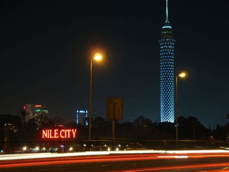 Cairo Tower is charming at night . | Cairo tower, Cairo, Tower