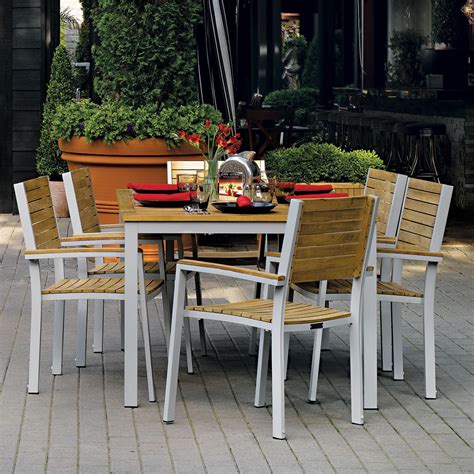 Outdoor 63" Table|Commercial Grade Madrone Collection | Patio dining ...