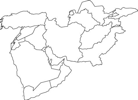 How Many Countries Are There In The Middle East? | Middle east map ...