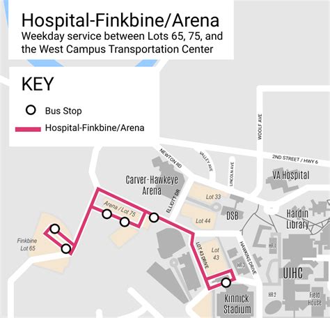 51 Hospital-Finkbine/Arena | Parking and Transportation - Business Services | The University of Iowa