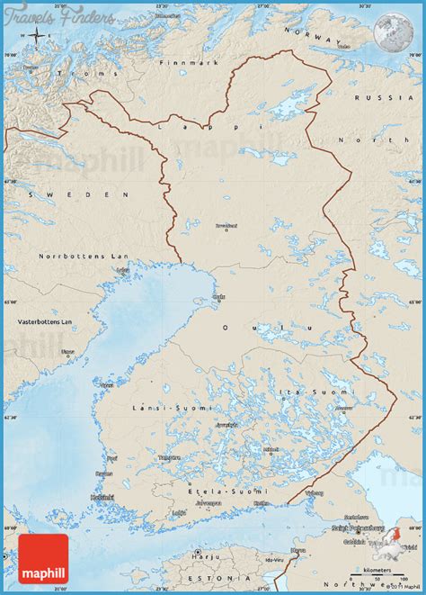 Kuopio Finland Map - TravelsFinders.Com