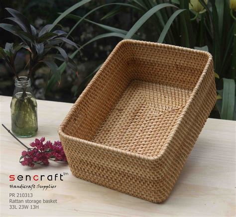 Rattan basket - Sencraft