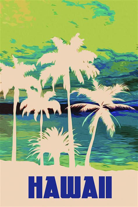 Hawaii Landscape Painting by AM FineArtPrints - Pixels