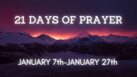 21 Days of Prayer - Lifeway Wesleyan Church