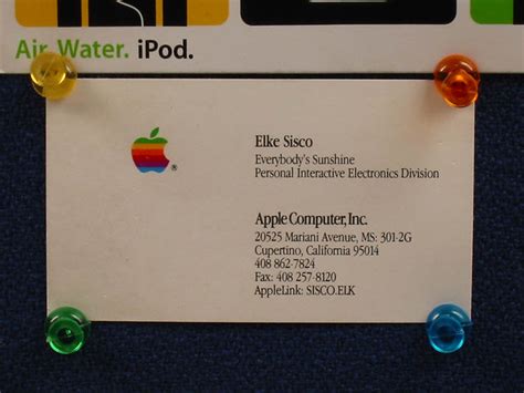 apple business card | apple business card | By: semzoz | Flickr - Photo ...