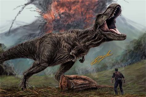 Jurassic Park T Rex Drawing