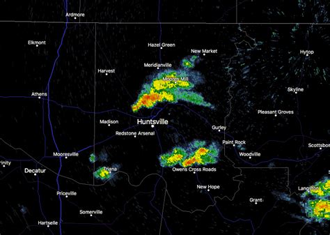 Strong Storm Affecting Portions Of Madison County : The Alabama Weather ...