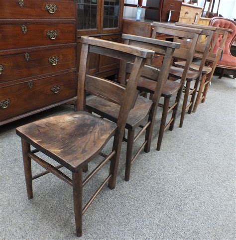 5 Chapel Chairs | 604988 | Sellingantiques.co.uk