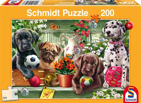 Schmidt Puppy Dogs Children’s Jigsaw Puzzle (200-Piece) – TopToy