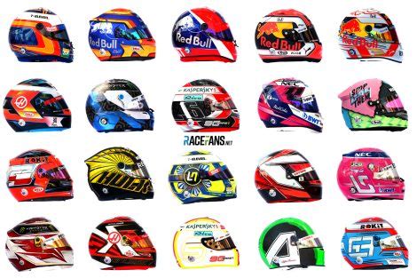 Pictures: Every F1 driver's helmet for the 2019 season · RaceFans