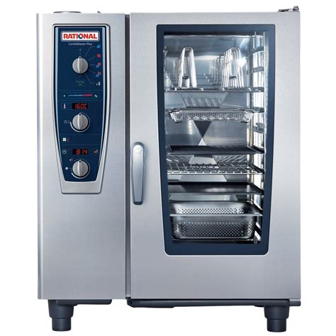 Rational CombiMaster Plus Model 101 B119206.27E202 Natural Gas Single Deck Combi Oven with ...