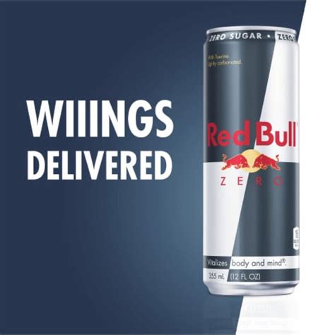 Red Bull® Zero Sugar Energy Drink Can, 12 fl oz - Harris Teeter