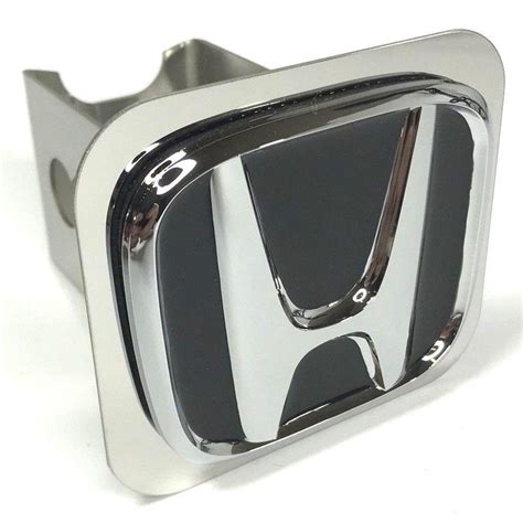 Honda Tow Hitch Cover - Black & Chrome | Goodspeed Company