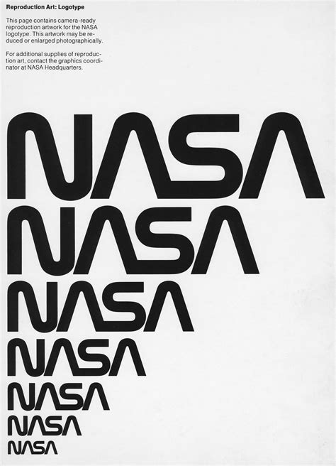 How the NASA worm logo was designed - Creative Review