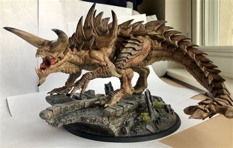 Tarrasque by Lord of the Print 3D-Printed Resin Figure | Dungeons & Dragons DnD RPG Pathfinder ...