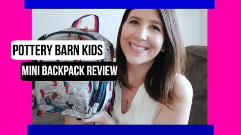 pottery barn mini backpack review Online Sale